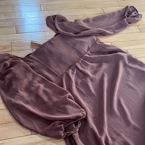 wilfred jacqueline dress epicurean brown NEW WITH TAGS - Picture 8 of 9